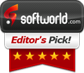 Editor's Pick and 5 Stars from Softworld.com