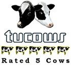 Tucows 5 vaches - Note maximale