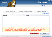 Emsisoft MalAware - Scan abgeschlossen
