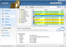 Emsisoft HiJackFree - Autoruns