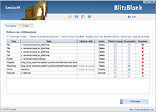 Emsisoft BlitzBlank - Aperçu Designer