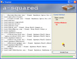Screenshot: Scanner läuft!