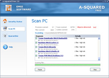 Scan läuft