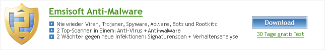 Emsisoft Anti-Malware - Effektiver Schutz vor Malware