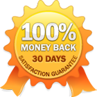 30 Days Money Back - Satisfaction Guarantee - No Questions