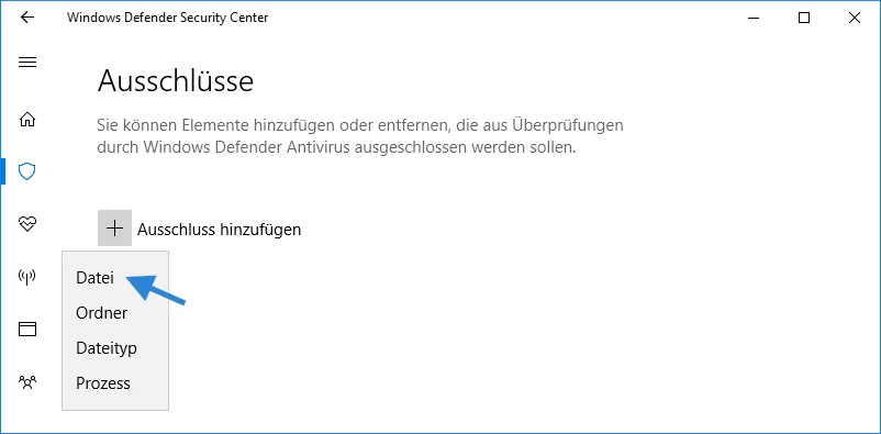 CPU-Bremse "Antimalware Service Executable" deaktivieren
