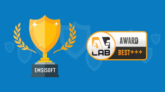 Emsisoft Anti-Malware scores BEST+++ rating in latest AVLab tests