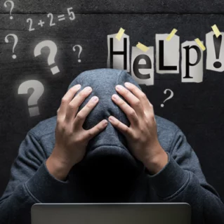 When the tables turn and hackers cry for help