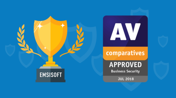 Emsisoft Receives AV-Comparatives Business Security Award