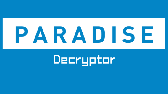 Paradise Decryptor by Emsisoft