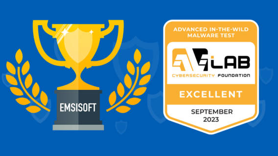Emsisoft Achieves a Perfect Score in AVLab Cybersecurity Foundation’s September 2023 Test September 2023 AVLab award